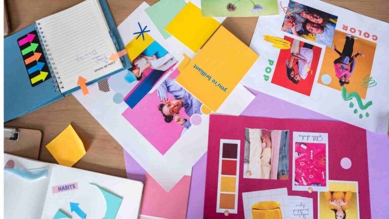 Creative design ideas for bakery business cards with colorful layouts, typography, and branding inspiration.