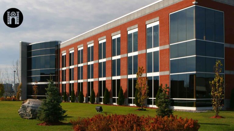 Exterior view of Wentworth Institute of Technology, showcasing the modern architecture of the campus.