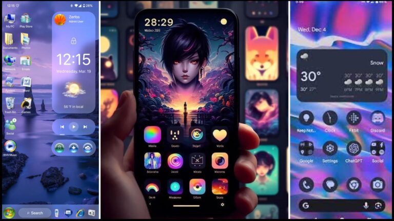 Best themes Android Pie customization with anime, pixel, and modern styles for Android 9 Pie phones