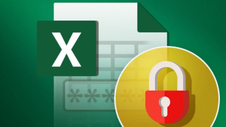 How to password protect an Excel file securely using Microsoft Excel lock feature