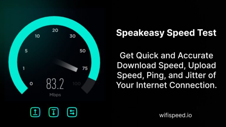 Speakeasy Speed Test Exposes Your True Internet Speed Speakeasy Speed Test dashboard showing accurate download and upload speeds for checking true internet performance