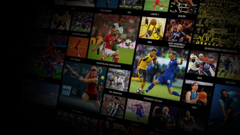 Sports Surge 2025 The Explosive Growth You Must See Sports Surge 2025 live streaming collage featuring football, basketball, tennis, and global sports highlights.
